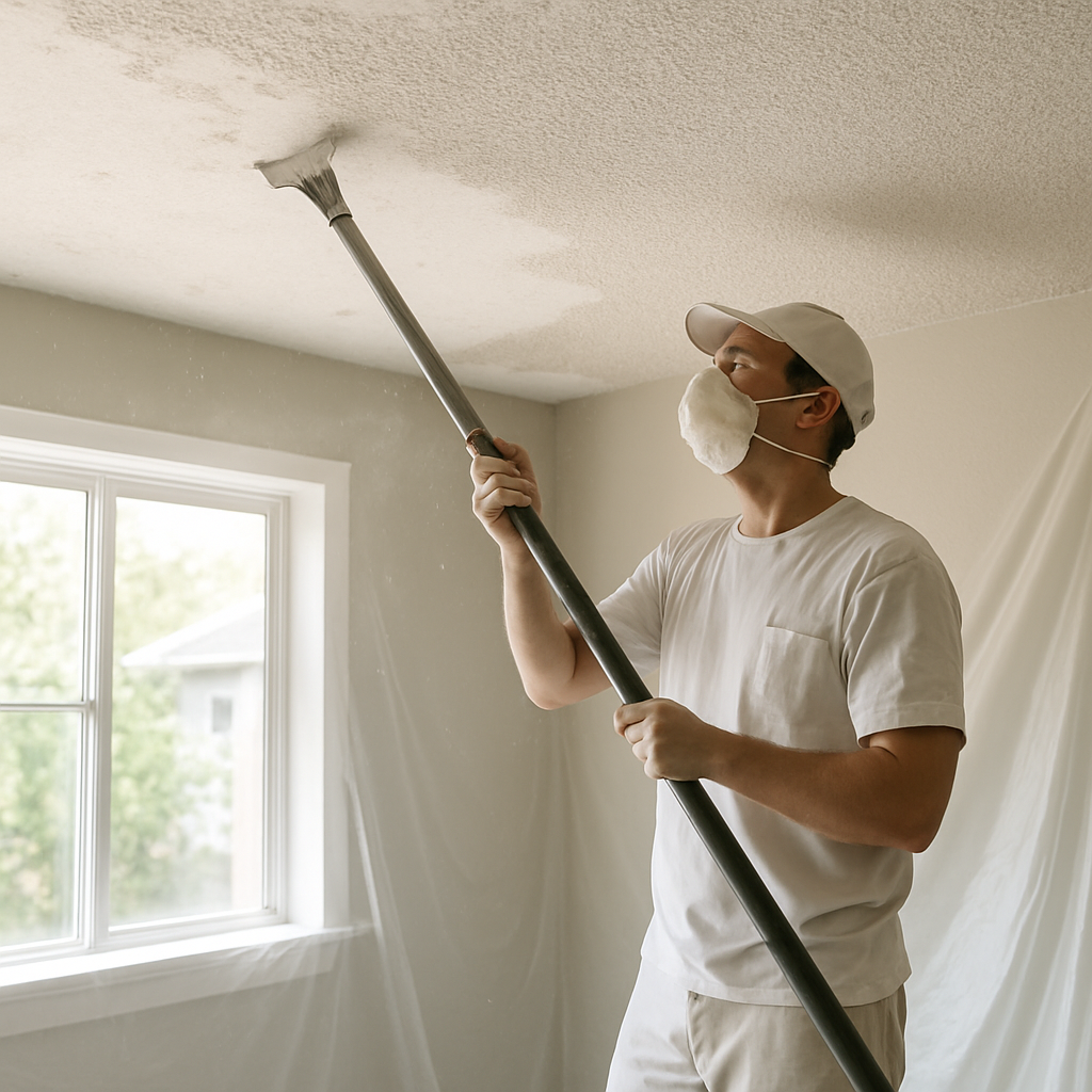 Popcorn Ceiling Removal